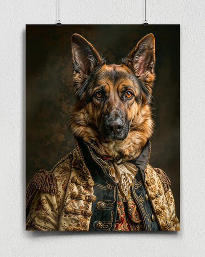Sir Barksalot Print