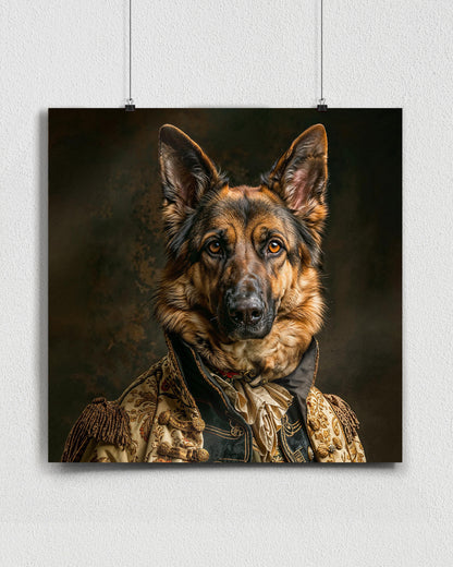 Sir Barksalot Print