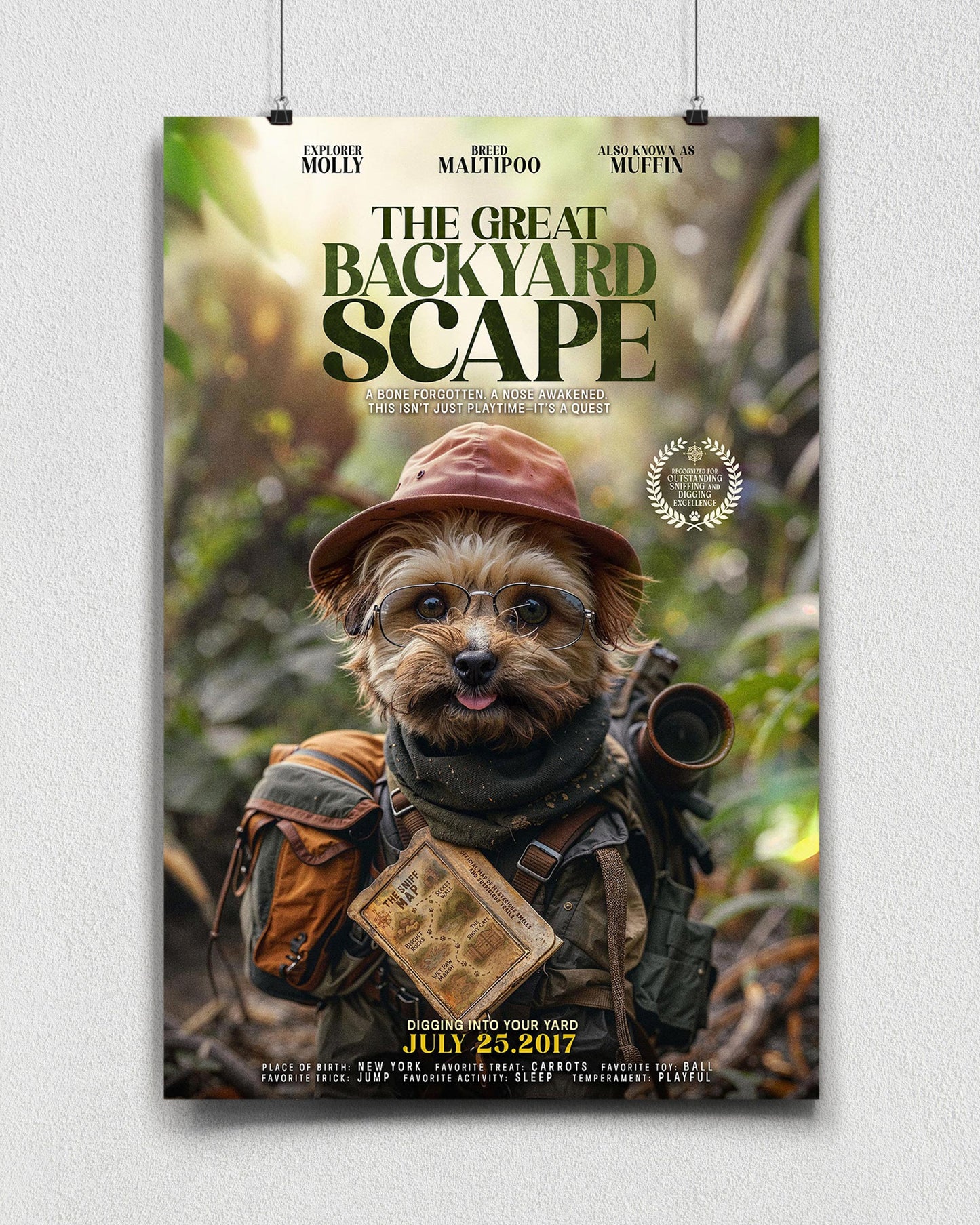 The Great Backyard Scape Print