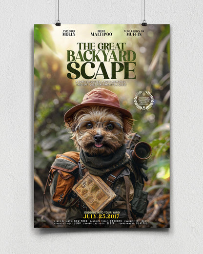 The Great Backyard Scape Print