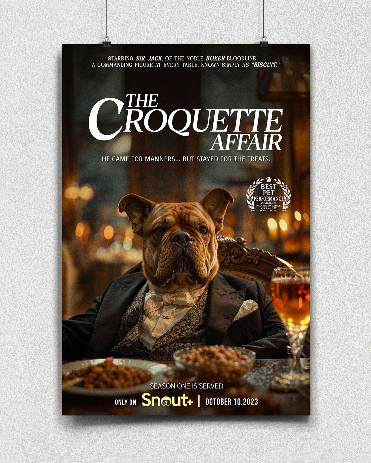 The Croquette Affair Print